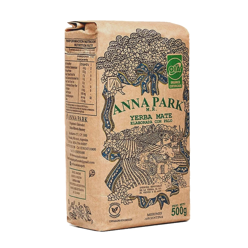 Yerba Mate Anna Park Orgánica 500 Gr