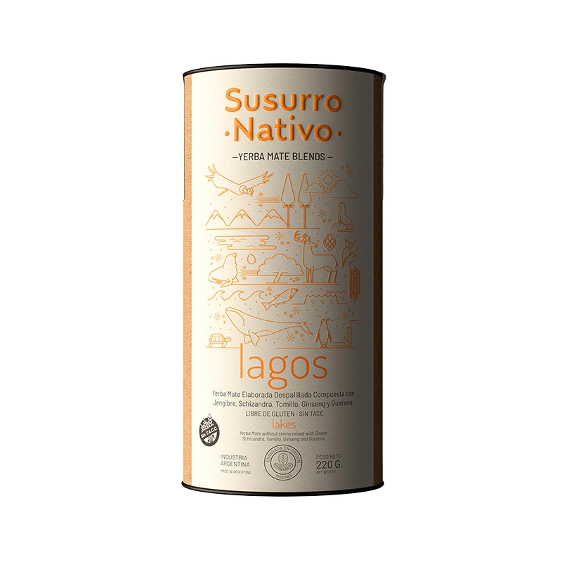 Yerba Mate Susurro Nativo Lagos 220 Gr